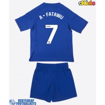 Leicester City Issahaku Fatawu #7 Replica Home Minikit 2025-26 Short Sleeve (+ pants)
